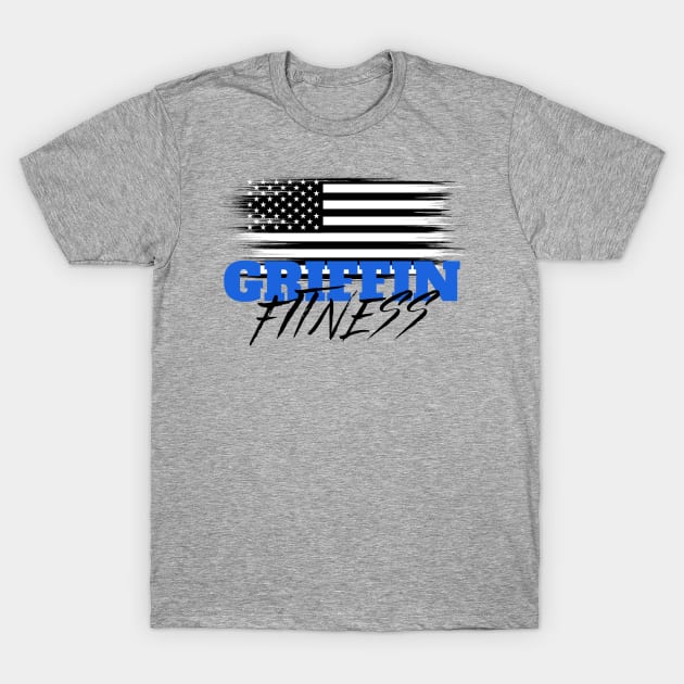 Griffin Fitness The Blue T-Shirt by Gains With The Griffins